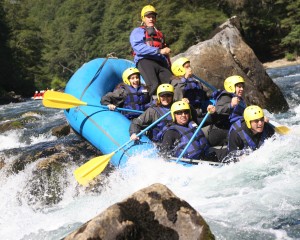 Rafting to the border